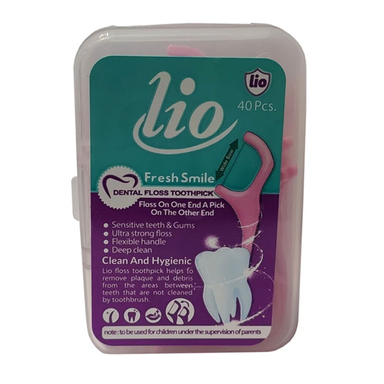 نخ دندان لیو مدل کمانی بسته 40 عددی