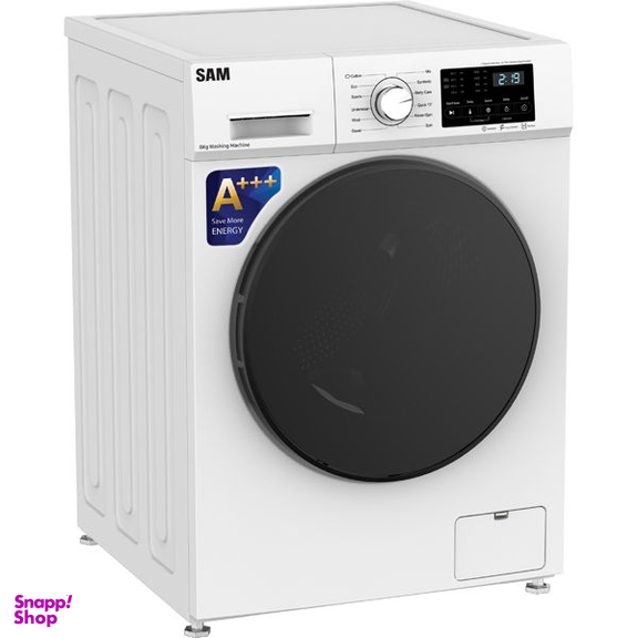 ماشین لباسشویی سام مدل UN-Q1435 ظرفیت 8 کیلوگرم