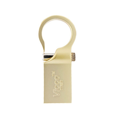 فلش مموری ویکو من (Vicco Man) مدل VC266 Gold با ظرفیت 16 گیگابایت