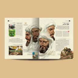 کتاب دایره المعارف مصور ایران در عصر امامان اثر احسان ناظم بکایی انتشارات سایان