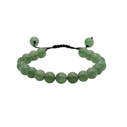 دستبند مدل سنگ آونتورین رنگ سبز