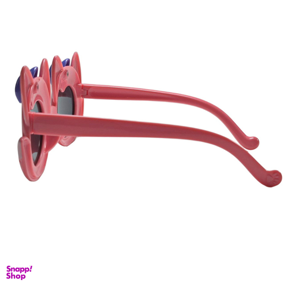 عینک آفتابی دخترانه مدل عروسکی گربه ای رنگ صورتی