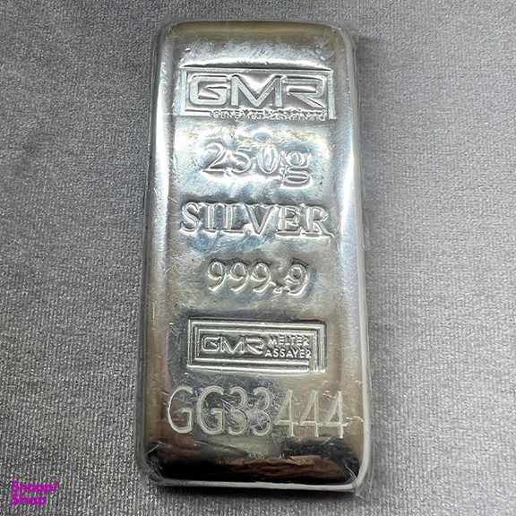 شمش نقره جی ام ار عیار 999.9 کد 21454