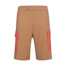 ست تیشرت و شلوارک زنانه لوینت کد 6341 رنگ کرم گلبهی