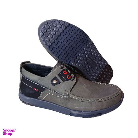 کفش کالج راحتی مردانه کد 711 رنگ سبز زیتونی