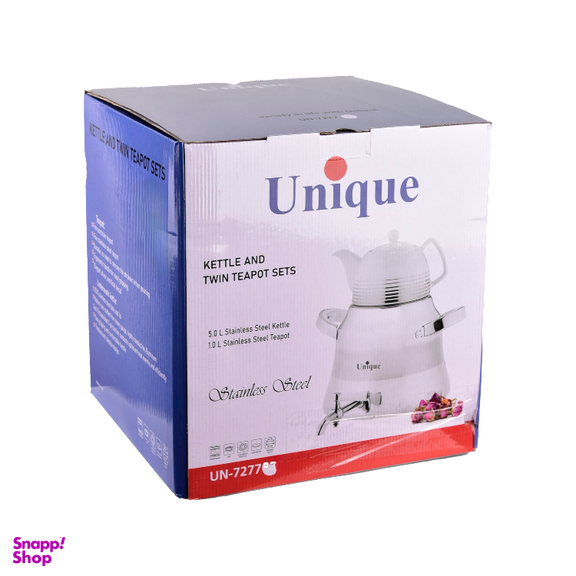 کتری و قوری یونیک کد 7277-6 گنجایش 5 لیتر