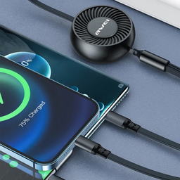 کابل دیتا USB به MicroUSB/Lightning/Type-C اوی مدل Awei CL136 طول 1 متر