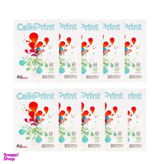 کاغذ A5 سل پرینت کد 03 بسته 5000 عددی
