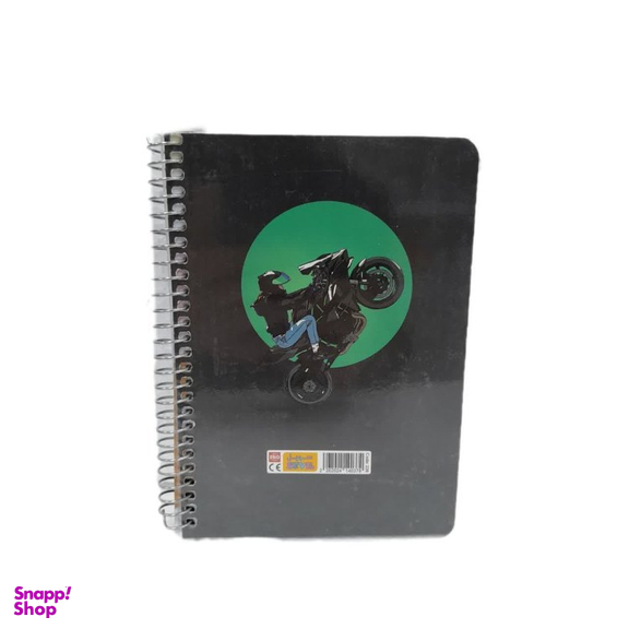 دفترچه یادداشت سیمی ۸۰ برگ سویل طرح موتور کد 226