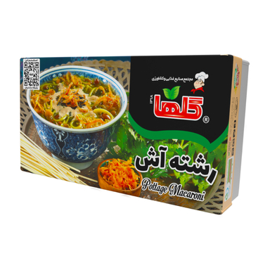 رشته آش گلها وزن 400 گرم بسته بندی جعبه