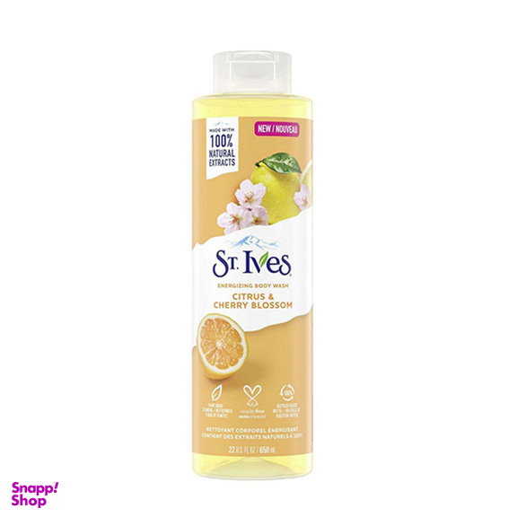 شامپو بدن سینت ایوز مدل مرکبات و شکوفه گیلاس حجم 650 میلی لیتر