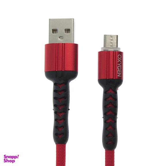 کابل تبدیل USB به MicroUSB اکسیژن مدل LX7 طول 1 متر