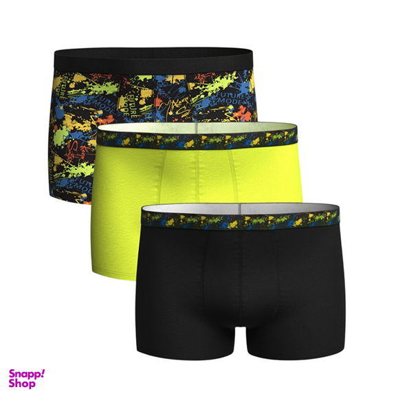 شورت پادار مردانه ال سی وایکیکی مدل w45350z8 بسته 3 عددی