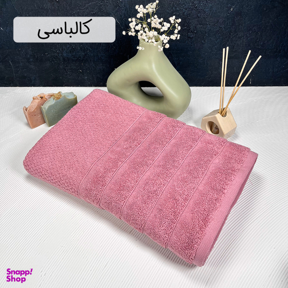 حوله حمام دنیز طرح پینار سایز 100×155 سانتی متر