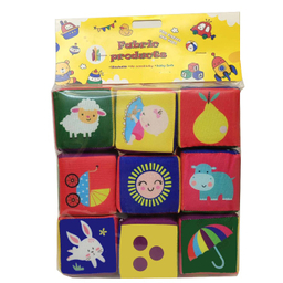بازی آموزشی انتشارات ماه کوچولو مدل مکعب ابری شناخت مفاهیم کد 09 مجموعه 9 عددی