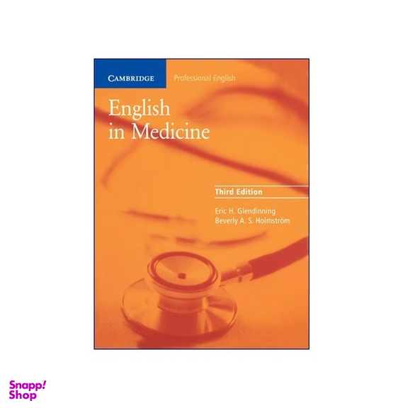 کتاب English in Medicine 3rd اثر Holmstorm انتشارات کمبریج