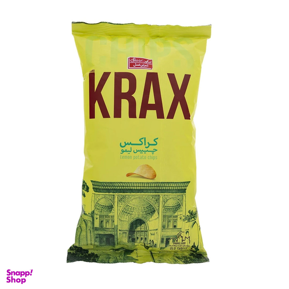 چیپس لیمویی کراکس شیرین عسل وزن 70 گرم