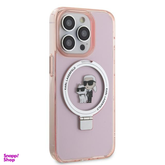 کاور گوشی موبایل کارل لاگرفلد مدل Stand Magsafe مناسب برای اپل iPhone 15 Pro