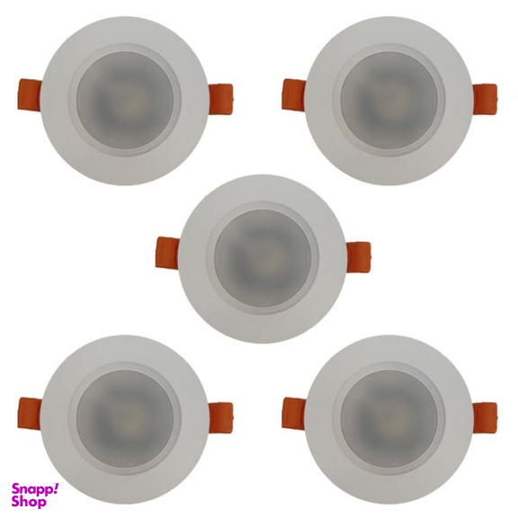 پنل سقفی ال ای دی 7 وات پرتو الکتریک مدل PR-7W بسته 5 عددی