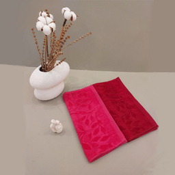 حوله دستی ارغوان مدل یاپراق سایز 80×40 سانتی متر