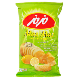 چیپس لیمویی مزمز وزن ۶۰ گرم