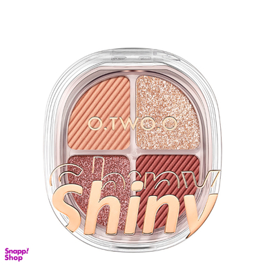 پالت سایه چشم او تو او مدل burgundy velvet رنگ 03