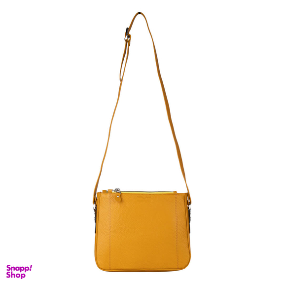کیف دوشی چرم طبیعی زنانه آروین‌ چرم کد AR-117