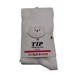 جوراب شلواری دخترانه تابش ایران پود مدل نخ پنبه طرح Khers.sefid.shiri