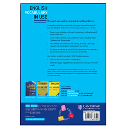 کتاب English Vocabulary In Use Upper-Intermediate اثر Michael McCarthy and Felicity O Dell انتشارات هدف نوین