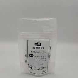 پیچ ام دی اف هامر مدل 4X20mm بسته 100 عددی
