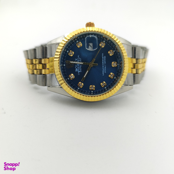 ساعت مچی عقربه ای مردانه طرح رولکس مدل Datejust کد 00122