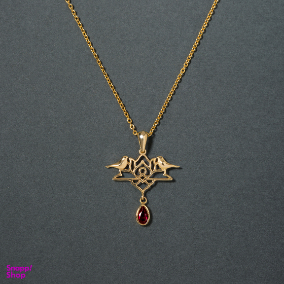 نیم ست طلا 18 عیار زنانه جواهری سون کد 3211