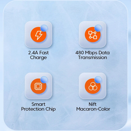 کابل تبدیل USB به Lightning توکی مدل TQ-X14 طول 2 متر
