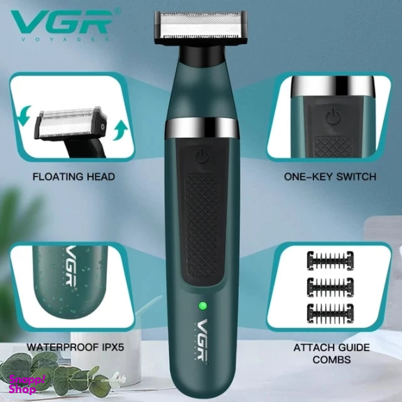 ست ماشین اصلاح وی جی آر مدل V-393