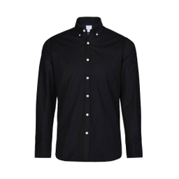 پیراهن آستین بلند مردانه جی تی هوگرو کد 10124 رنگ مشکی