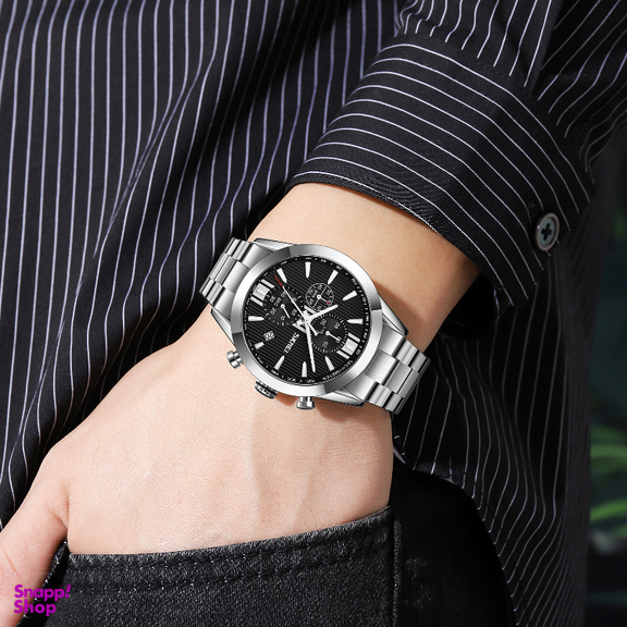 ساعت مچی عقربه ای مردانه اسکمی مدل 9302 BK
