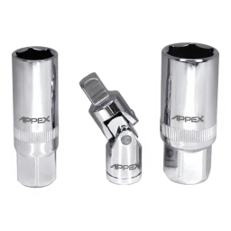 آچار بکس اپکس مدل MMA-AX1524-24P مجموعه 24 عددی