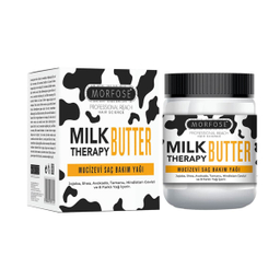 کرم مو تغذیه‌ کننده و ترمیم‌ کننده مورفوس مدل Milk Therapy Butter حجم 200 میلی‌ متر
