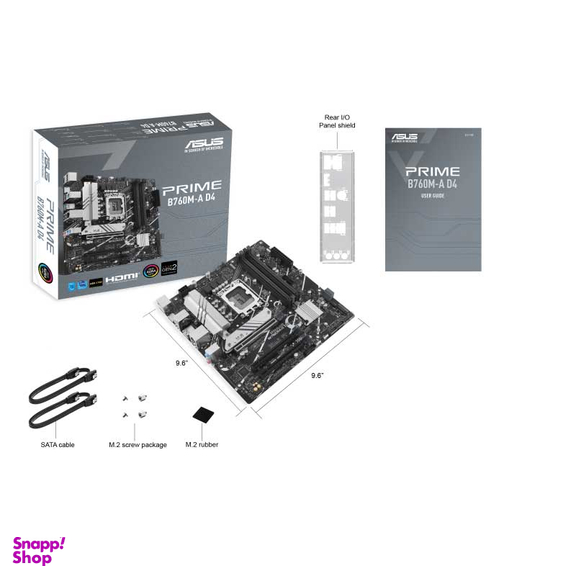 مادربرد ایسوس مدل ASUS PRIME B760 PLUS D4
