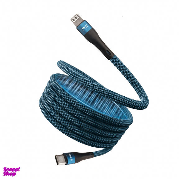 کابل تبدیل Type-C به Lightning فوربری مدل Magnetic KS-CL01-20W طول 1 متر