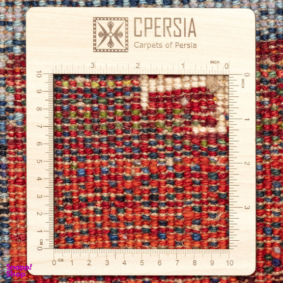 گبه دستباف سی پرشیا کد 129265 سایز 155×117 سانتی متر