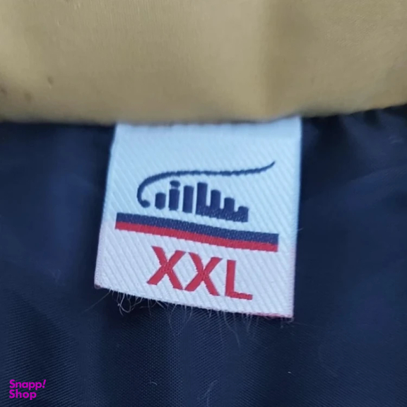 کاپشن مردانه سارزی مدل خط پهن کد 18567276 رنگ زرد