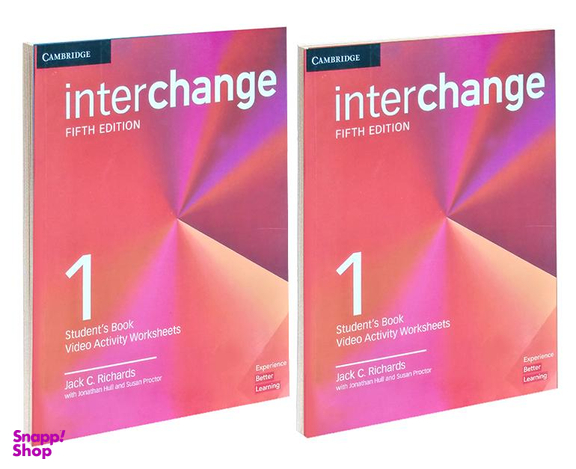 کتاب Interchange 1 اثر Jack C Richards نشر Cambridge مجموعه 2 جلدی
