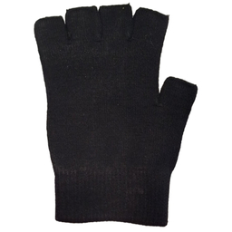 دستکش نیم انگشتی کد 4321 رنگ مشکی