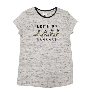 تیشرت آستین کوتاه دخترانه سی اند ای کد 6020 رنگ طوسی