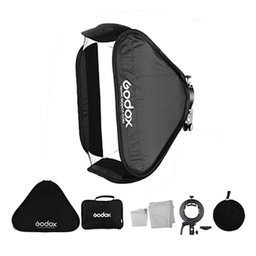 سافت باکس اسپیدلایت گودکس مدل Godox S2 Speedlight Bracket With 60×60cm Softbox