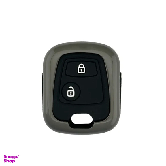 کاور سوئیچ خودرو کالانیکس مدل COV-RANA-10402 طرح فلزی به همراه جاسوئیچی مناسب برای رانا