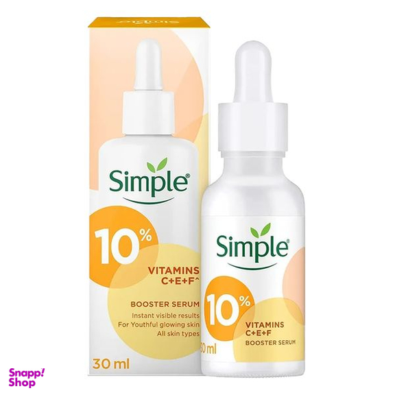 سرم روشن کننده سیمپل مدل Vitamin C 10% حجم 30 میلی لیتر