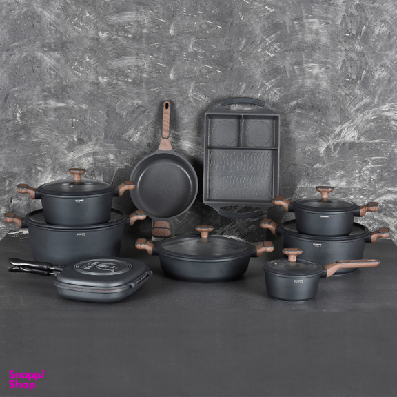 سرویس پخت و پز 17 پارچه جی فی نی کد BB018