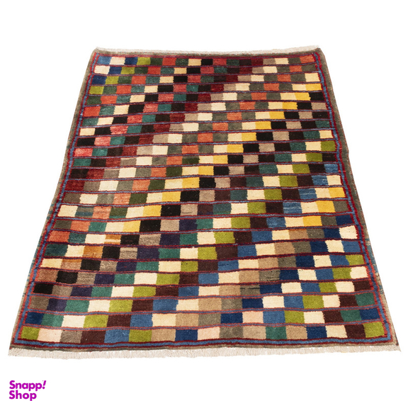 گبه دستباف سی پرشیا کد 129266 سایز 146×112 سانتی متر